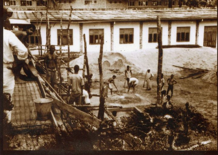 Hardy Institute Construction 1955